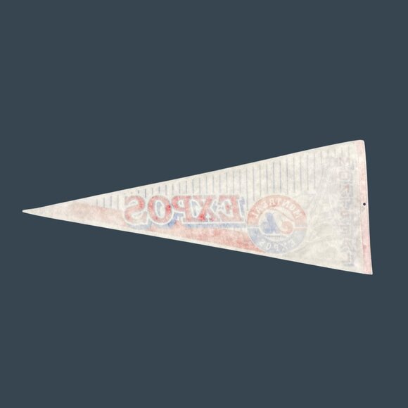 Vintage Montreal Expos 1994 MLB Baseball Pennant By Trench MFG - Picture 2 of 3